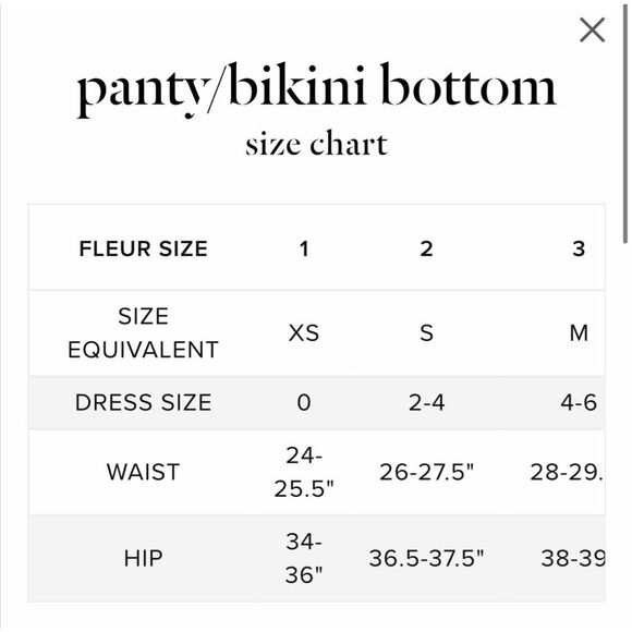 Fleur Du Mal NWT Lily Embroidered Garter Belt Clementine Size 3(Medium) - Picture 6 of 6